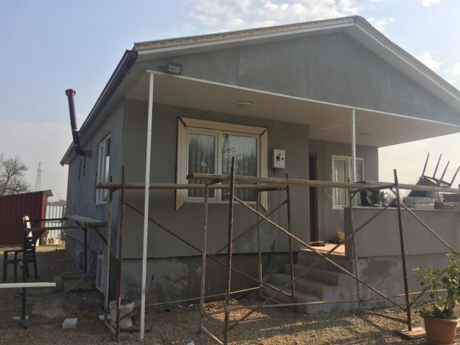 Sakarya Hendek taş yünü panel iç dış kaplamalı ev